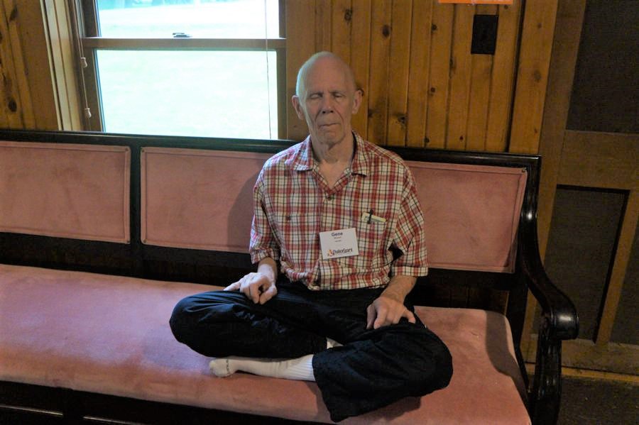 Gene meditating 2014.jpg